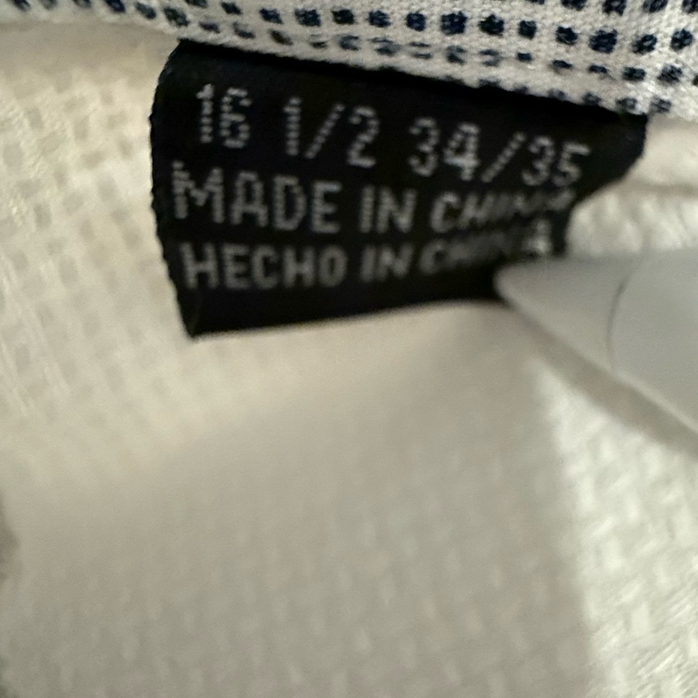 English Laundry Long Sleeve Button Down Size 16.5 Neck Arm 34/35 - Picture 5 of 9